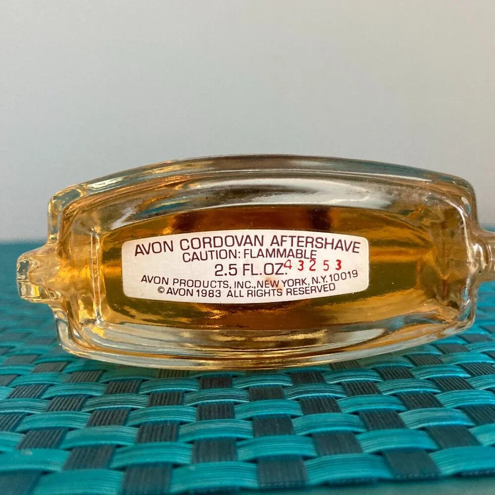 Avon Cordovan Vintage Aftershave 2.5